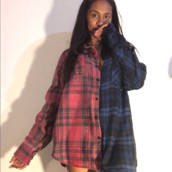 Custom made plaid shirt or dress - Picture 3 of 3